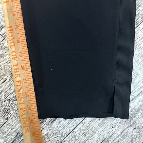 ATHLETA Brooklyn Pants Size 14p Stretch Mid Rise Ankle Crop 7/8 Black Casual - Picture 11 of 11